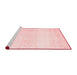 Contemporary Red Washable Rugs