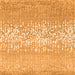 Serging Thickness of Abstract Orange Contemporary Rug, con1477org