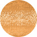 Machine Washable Abstract Orange Contemporary Area Rugs, wshcon1477org