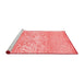 Contemporary Red Washable Rugs