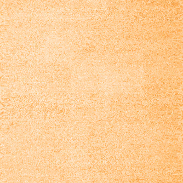 Solid Orange Modern Rug, con1478org