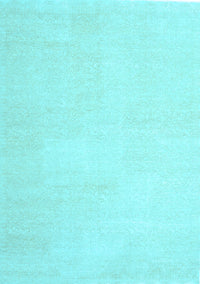 Solid Light Blue Modern Rug, con1478lblu