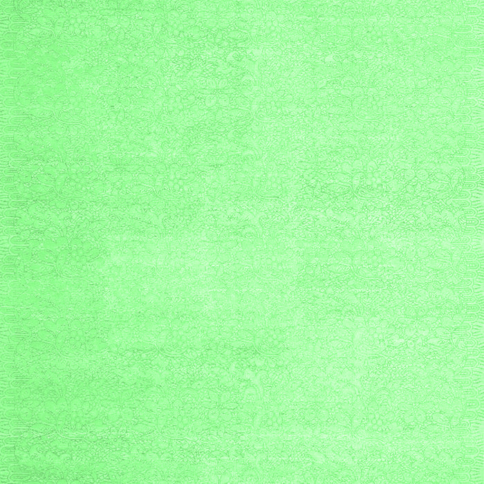 Machine Washable Solid Emerald Green Modern Area Rugs, wshcon1478emgrn