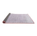 Thickness of Contemporary Pink Modern Rug, con1479