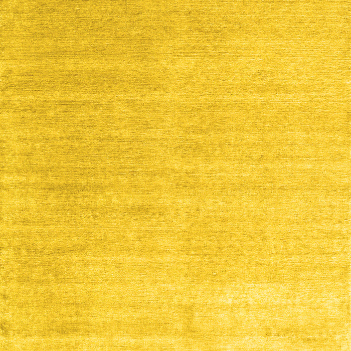 Machine Washable Abstract Yellow Contemporary Rug, wshcon1479yw