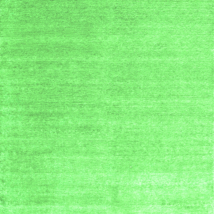 Serging Thickness of Machine Washable Abstract Green Contemporary Area Rugs, wshcon1479grn