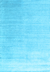 Abstract Light Blue Contemporary Rug, con1479lblu