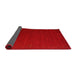 Thickness of Contemporary Red Modern Rug, con148