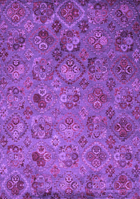 Abstract Purple Contemporary Rug, con1480pur