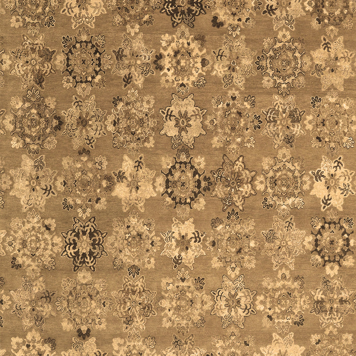 Abstract Brown Contemporary Rug, con1481brn