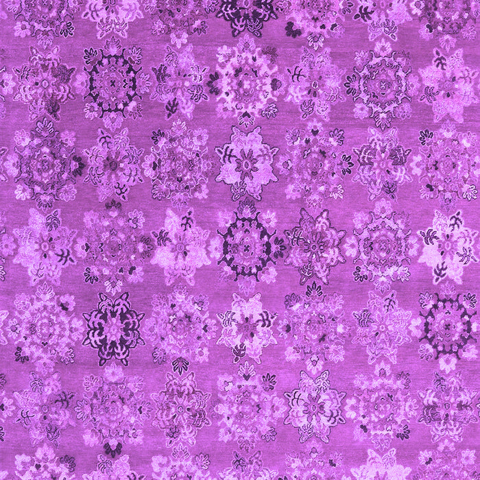 Abstract Purple Contemporary Rug, con1481pur