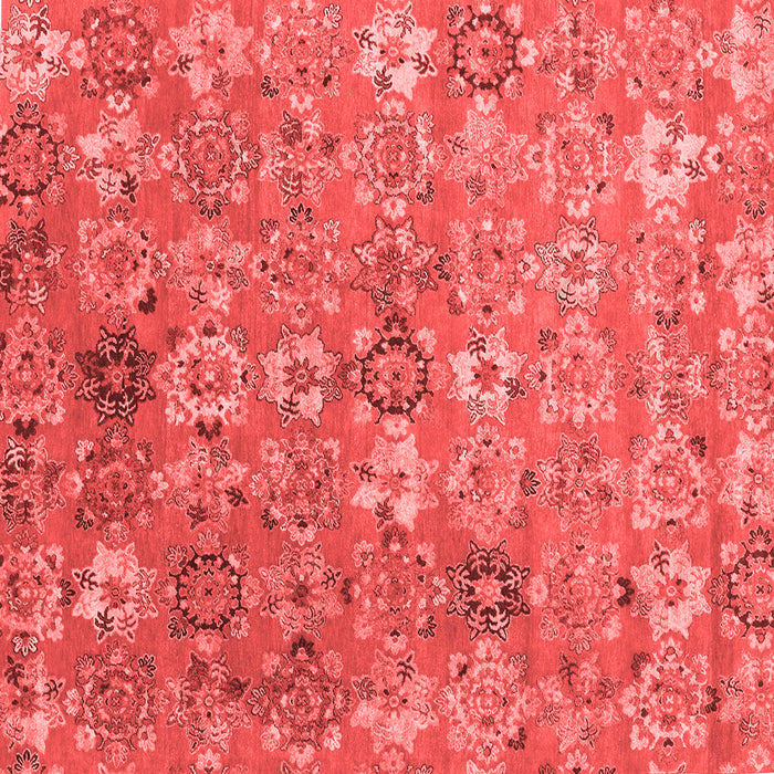 Abstract Red Contemporary Rug, con1481red