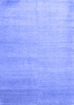 Abstract Blue Contemporary Rug, con1482blu
