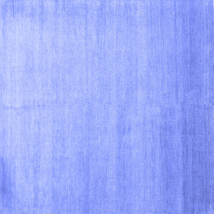 Square Machine Washable Abstract Blue Contemporary Rug, wshcon1482blu