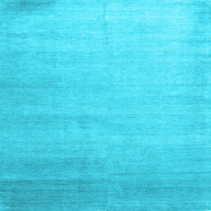 Square Machine Washable Abstract Light Blue Contemporary Rug, wshcon1482lblu