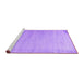 Sideview of Machine Washable Abstract Purple Contemporary Area Rugs, wshcon1482pur