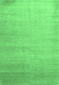 Abstract Emerald Green Contemporary Rug, con1482emgrn