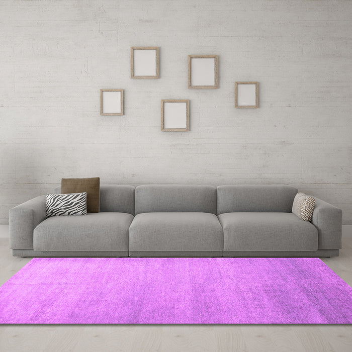 Machine Washable Abstract Pink Contemporary Rug in a Living Room, wshcon1482pnk