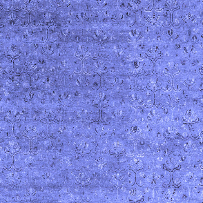 Machine Washable Abstract Blue Contemporary Rug, wshcon1483blu