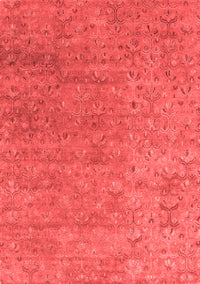 Abstract Red Contemporary Rug, con1483red