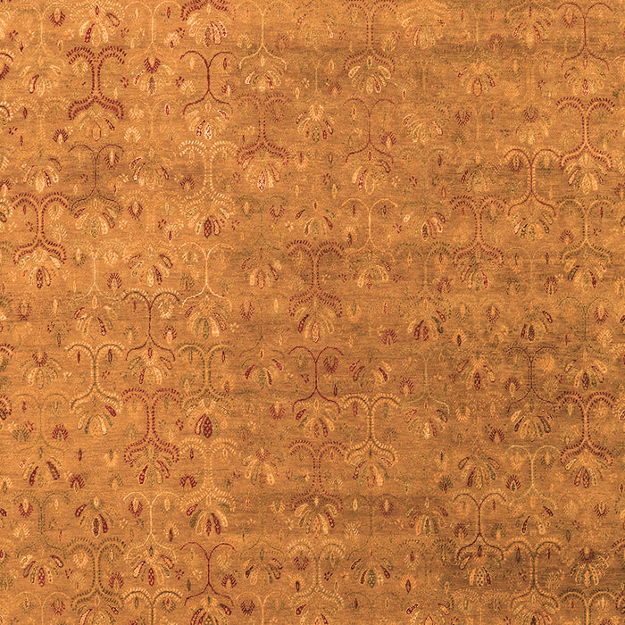 Abstract Orange Contemporary Rug, con1483org