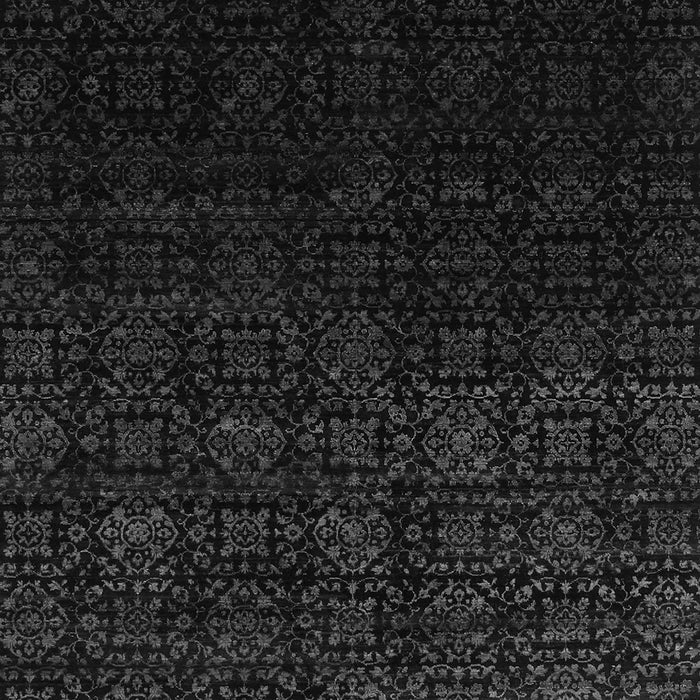 Abstract Gray Contemporary Rug, con1484gry