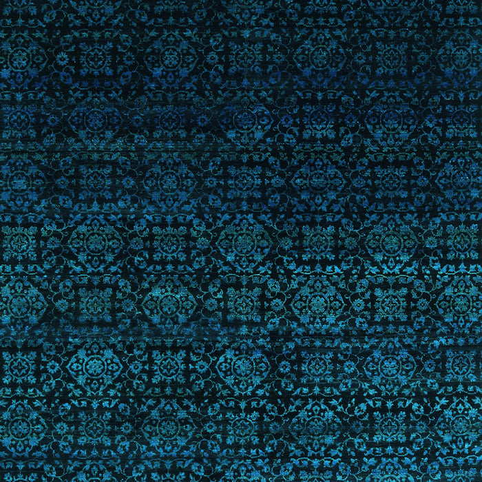 Abstract Light Blue Contemporary Rug, con1484lblu