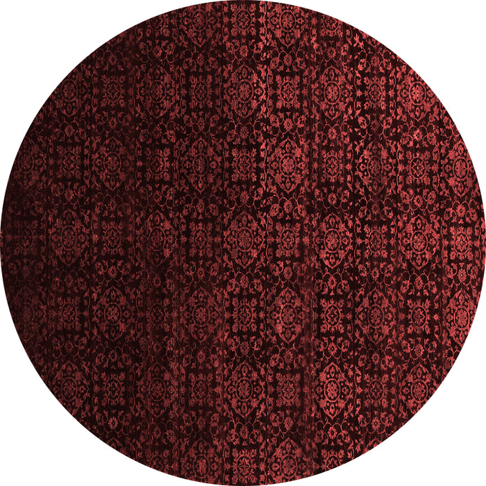 Abstract Red Contemporary Rug, con1484red