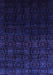 Machine Washable Abstract Purple Contemporary Area Rugs, wshcon1484pur