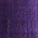 Square Machine Washable Abstract Purple Contemporary Area Rugs, wshcon1485pur