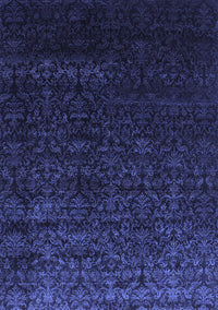 Abstract Blue Contemporary Rug, con1485blu