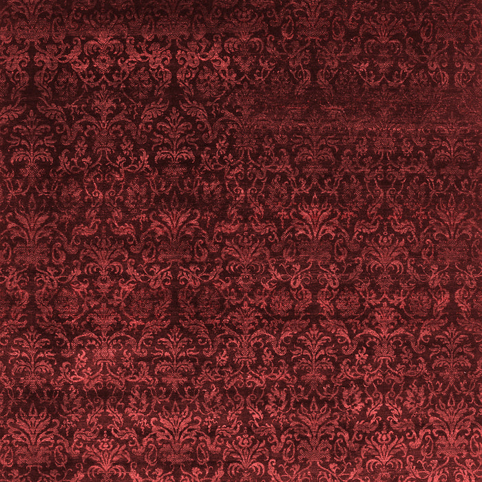 Abstract Red Contemporary Area Rugs
