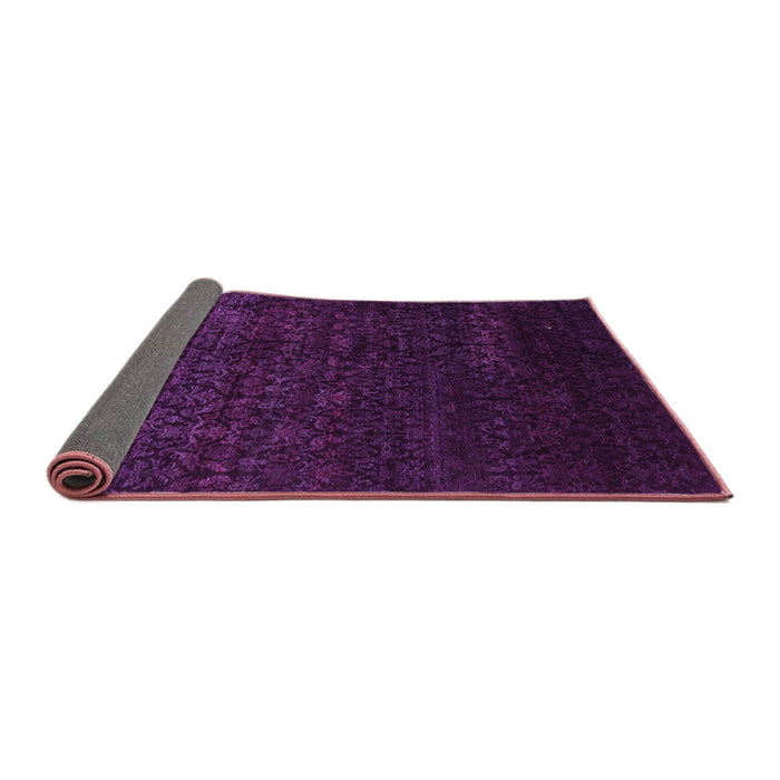 Sideview of Abstract Pink Contemporary Rug, con1485pnk