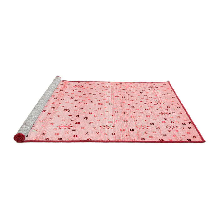 Modern Red Washable Rugs