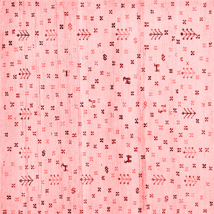 Solid Red Modern Rug, con1486red