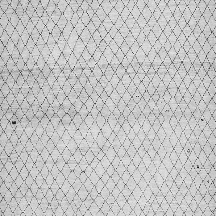 Serging Thickness of Machine Washable Solid Gray Modern Rug, wshcon1487gry