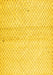 Solid Yellow Modern Rug, con1487yw