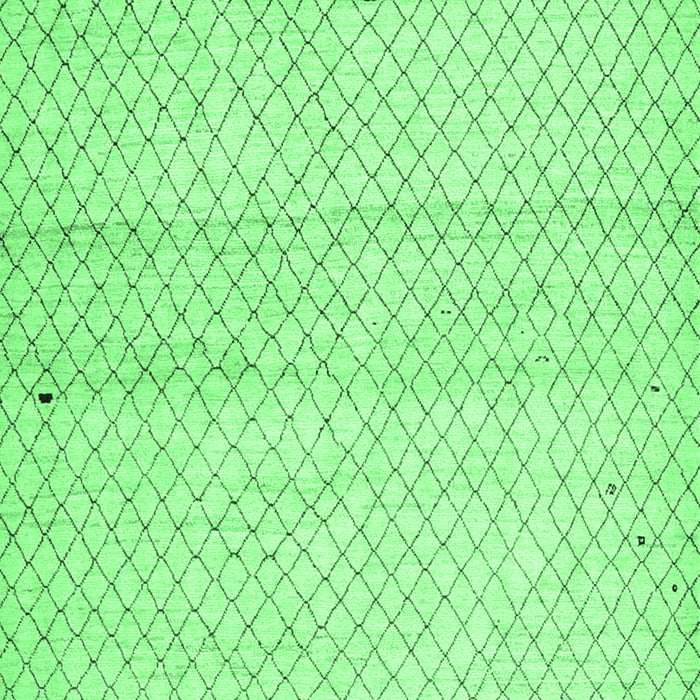 Solid Emerald Green Modern Rug, con1487emgrn