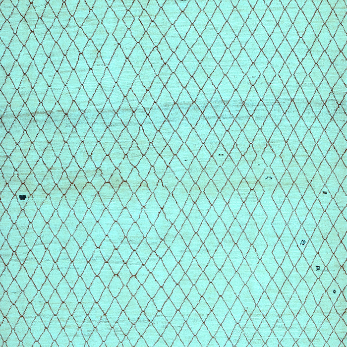 Machine Washable Solid Light Blue Modern Rug, wshcon1487lblu