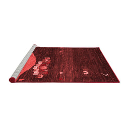 Contemporary Red Washable Rugs