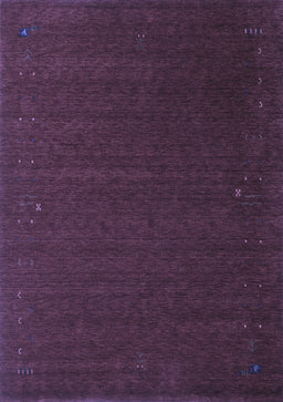 Abstract Blue Contemporary Rug, con148blu
