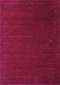 Abstract Purple Contemporary Rug, con148pur