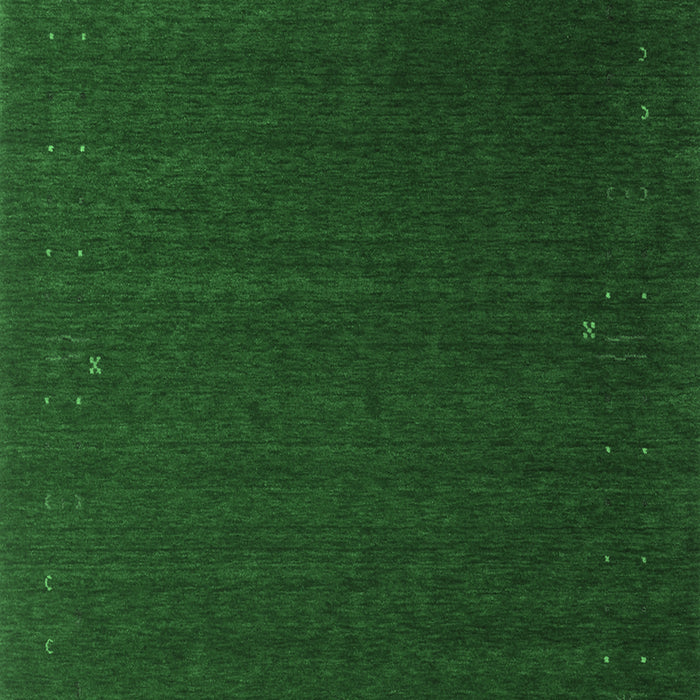 Abstract Emerald Green Contemporary Rug, con148emgrn