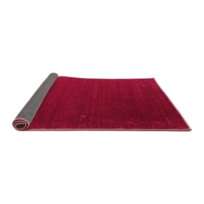 Sideview of Abstract Pink Contemporary Rug, con148pnk