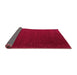 Sideview of Abstract Pink Contemporary Rug, con148pnk