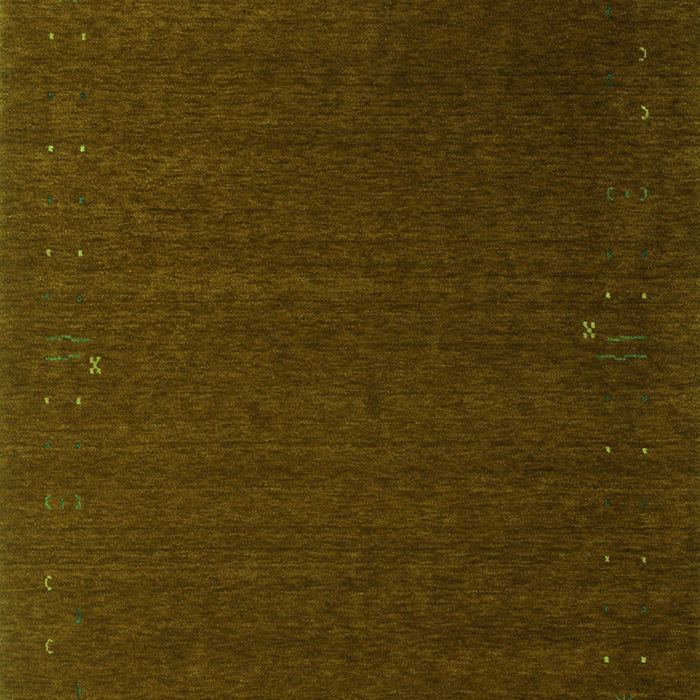 Abstract Green Contemporary Rug, con148grn