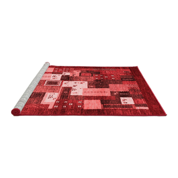 Contemporary Red Washable Rugs