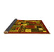 Sideview of Abstract Yellow Contemporary Rug, con1491yw