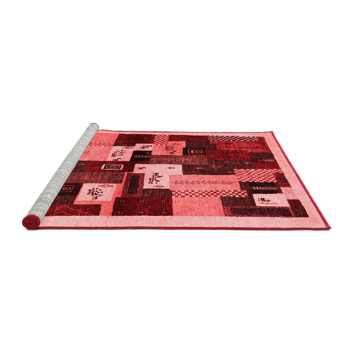 Contemporary Red Washable Rugs