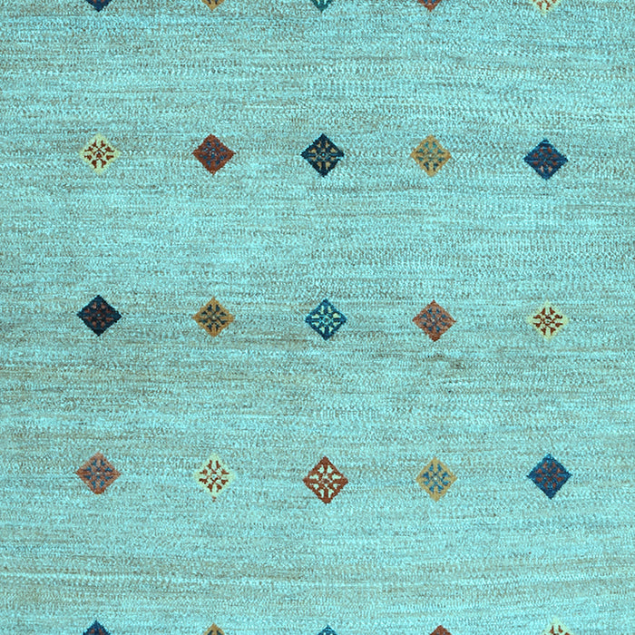 Machine Washable Abstract Light Blue Contemporary Rug, wshcon1493lblu